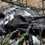 Drámai fotó a Baranyában lezuhant kisrepülőgépről