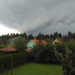 Brutális peremfelhővel érkezett a vihar Zalakarosra